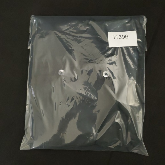 Indigo Palms Button Up Shirt Mens XL Black Denim Company Lyocell Short Sleeve - Picture 10 of 10